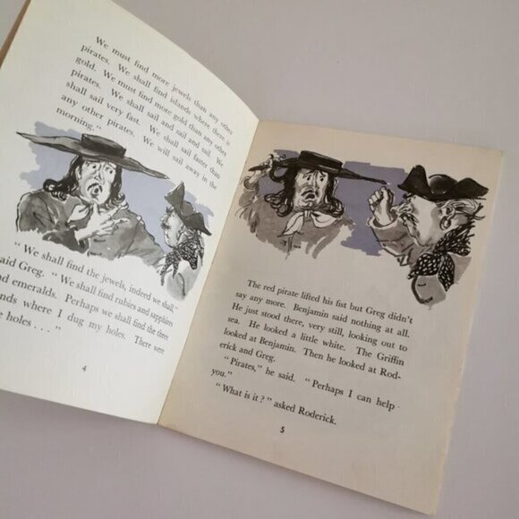 Mirror Candle and Flute by Sheila K McCullagh Student Reader Book 1970s Pirates - Picture 6 of 7